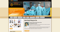 Desktop Screenshot of malangsportclinic.com
